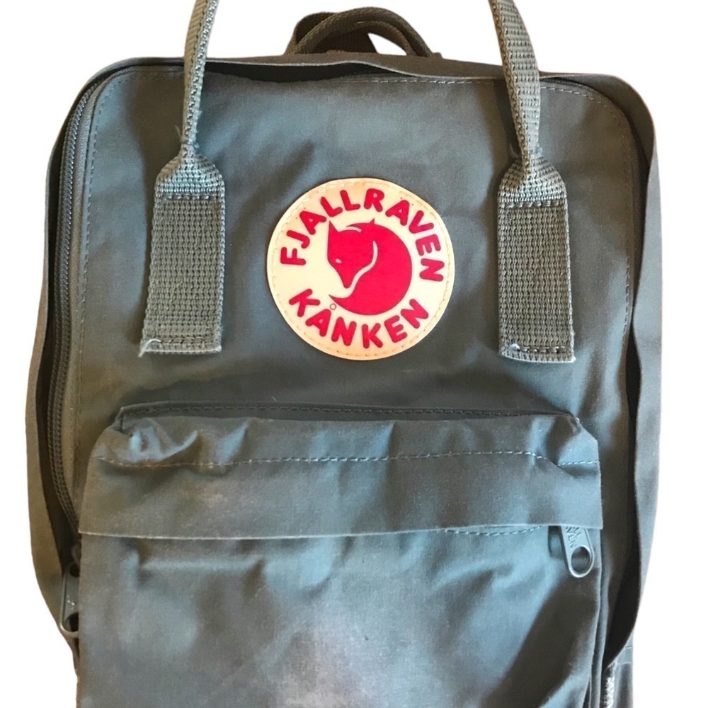 Fjallraven Kanken Mini Backpack Frost Green Water Resistant Lightweight Unisex